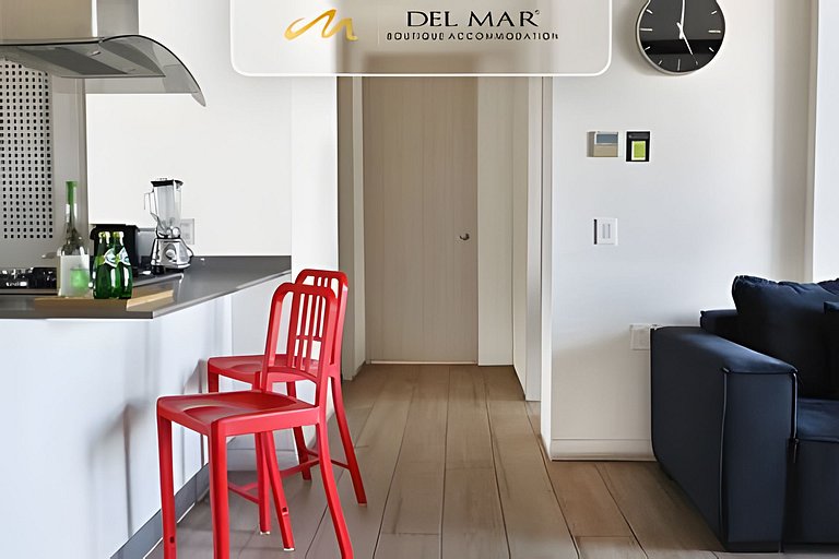 Lobby 33 Depto 1807 by Del Mar